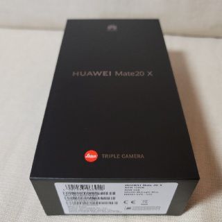 HUAWEIMate20Xグロ版(背面割有)+NMカード256GB