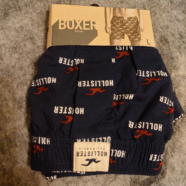 Hollister(ホリスター)の新品　HOLLISTER　ホリスター トランクス  パンツ Lサイズ メンズのアンダーウェア(トランクス)の商品写真