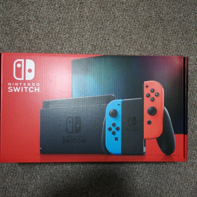 新品、未開封、値下げ不可】Nintendo Switch 新型ネオン-