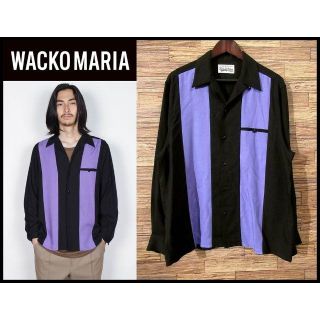 ワコマリア(WACKO MARIA)のTKC0bg様専用 美品 ワコマリア ロカビリー オープンカラーシャツ L(シャツ)