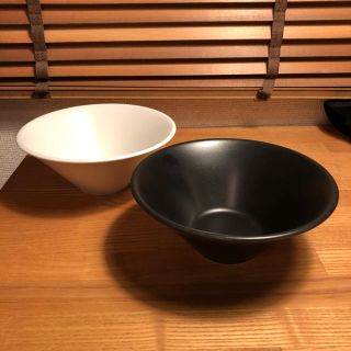 お皿　白黒ペア(食器)