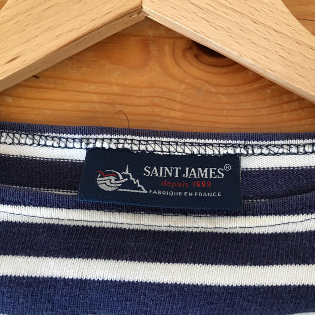 SAINT JAMES(セントジェームス)のセントジェームス 紺✖︎白 レディースのトップス(カットソー(長袖/七分))の商品写真