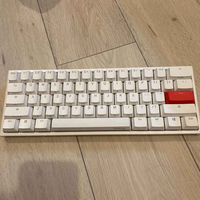 Ducky One 2 mini white  銀軸