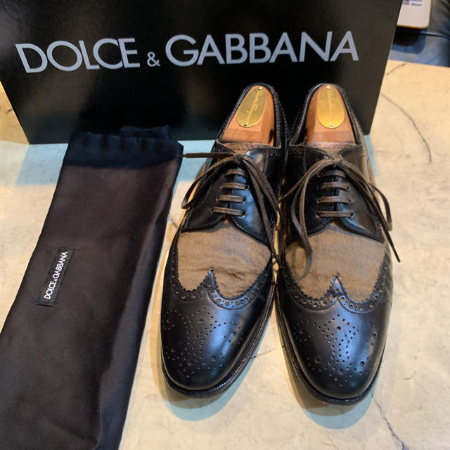 美品　DOLCE&GABBANA 革靴 ビジネスシューズ ドレスシューズ