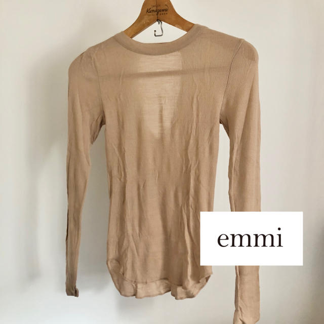 emmi atelier(エミアトリエ)のemmi tops  レディースのトップス(カットソー(長袖/七分))の商品写真