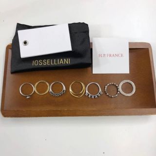 イオッセリアーニ(IOSSELLIANI)の美品！CLASSIC COLLECTION Il Rock！ 7連リング(リング(指輪))