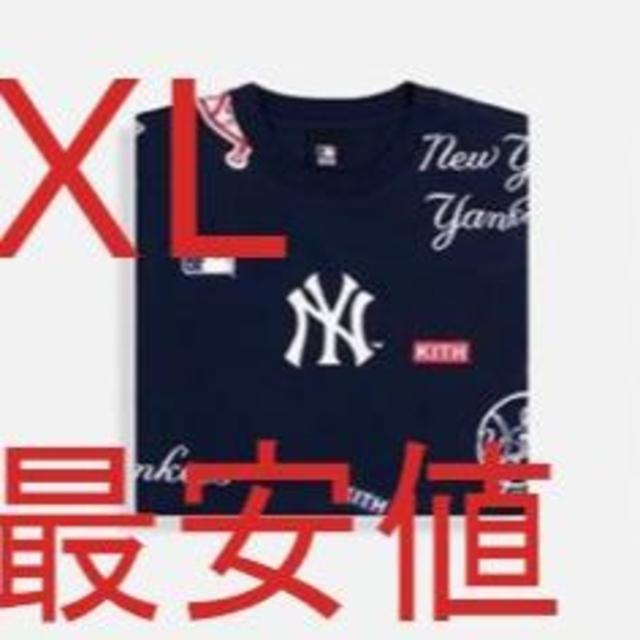 最安値 XL MLB × Kith ニューヨーク・ヤンキース MLB LA メンズのトップス(Tシャツ/カットソー(半袖/袖なし))の商品写真