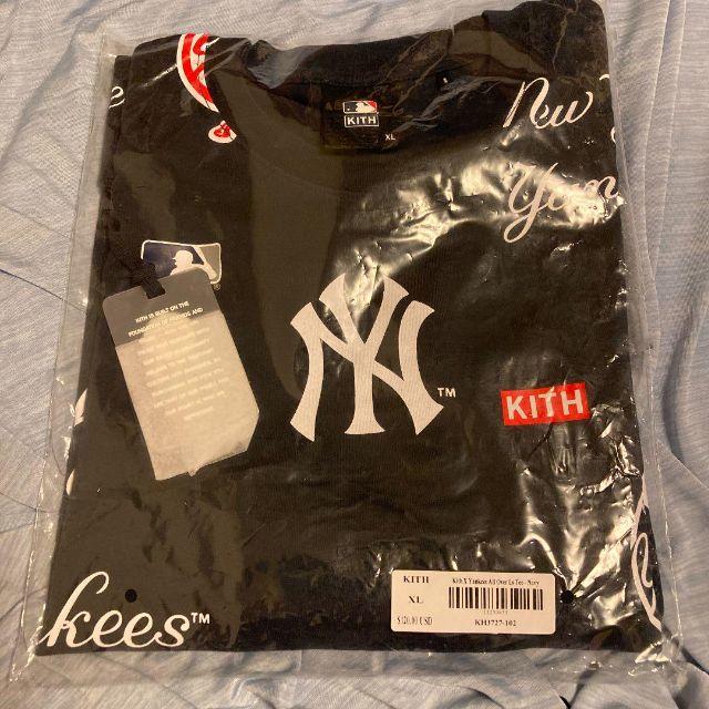 最安値 XL MLB × Kith ニューヨーク・ヤンキース MLB LA メンズのトップス(Tシャツ/カットソー(半袖/袖なし))の商品写真