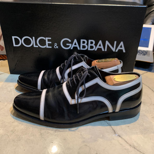 DOLCE&GABBANA(ドルチェアンドガッバーナ)の美品　DOLCE&GABBANA 革靴 ビジネスシューズ ドレスシューズ  メンズの靴/シューズ(ドレス/ビジネス)の商品写真