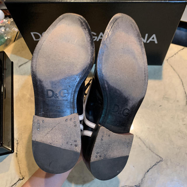 DOLCE&GABBANA(ドルチェアンドガッバーナ)の美品　DOLCE&GABBANA 革靴 ビジネスシューズ ドレスシューズ  メンズの靴/シューズ(ドレス/ビジネス)の商品写真