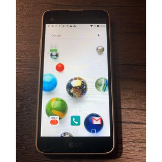 エルジーエレクトロニクス(LG Electronics)のLG X screen LGS02(スマートフォン本体)