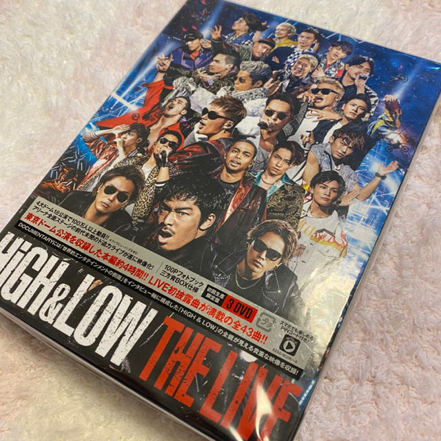 EXILE TRIBE(エグザイル トライブ)のHiGH　＆　LOW　THE　LIVE（初回生産限定盤） DVD エンタメ/ホビーのDVD/ブルーレイ(ミュージック)の商品写真