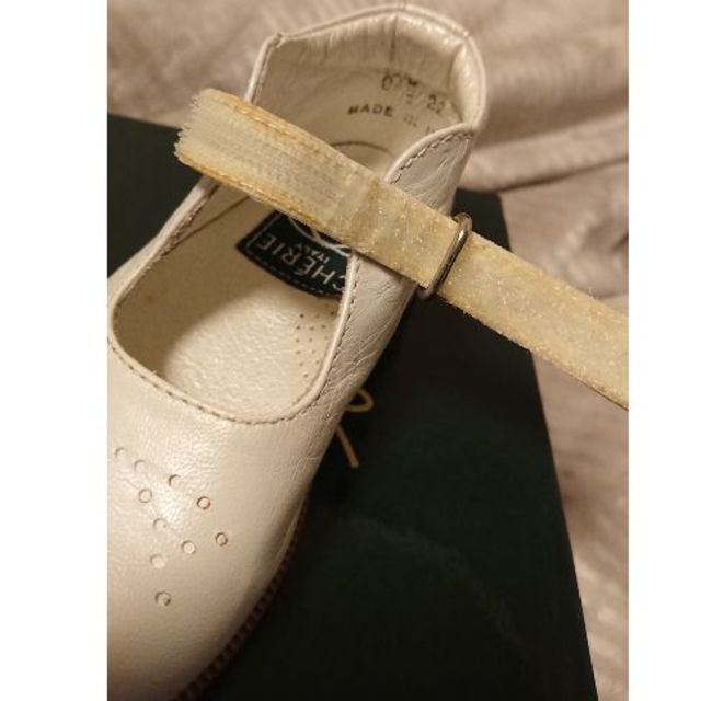 【未使用】アルカ CHERIE ベビーシューズ キッズ/ベビー/マタニティのベビー靴/シューズ(~14cm)(フラットシューズ)の商品写真