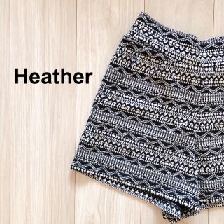 ヘザー(heather)のHeather ショート丈パンツ(ショートパンツ)