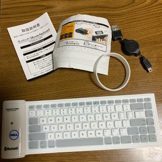 Bluetooth シリコンキーボード(PC周辺機器)