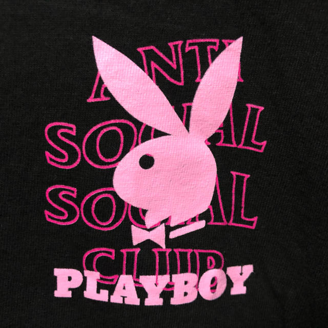 アンチソーシャルソーシャルクラブ PLAY BOY コラボ Tee