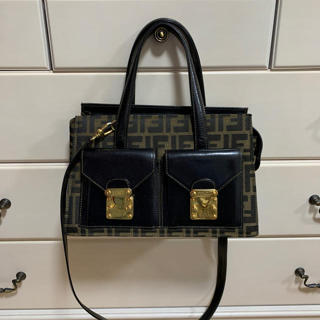 限定品】 FENDI - FENDI トートバッグ vintage トートバッグ