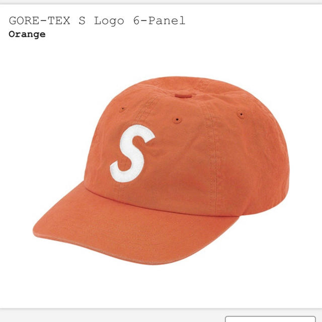 supreme GORE-TEX S Logo 6-Panel orange