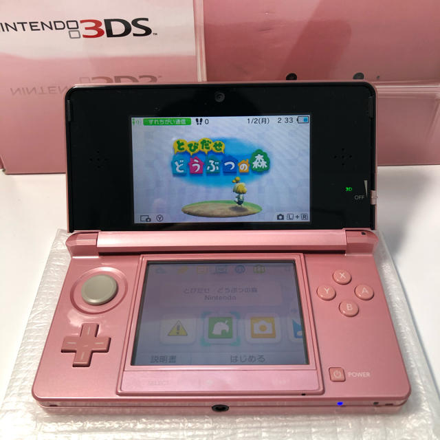 ニンテンドー3DS - ☆美品‼︎ 飛び出せ動物の森ソフト付‼︎ 3DS ...