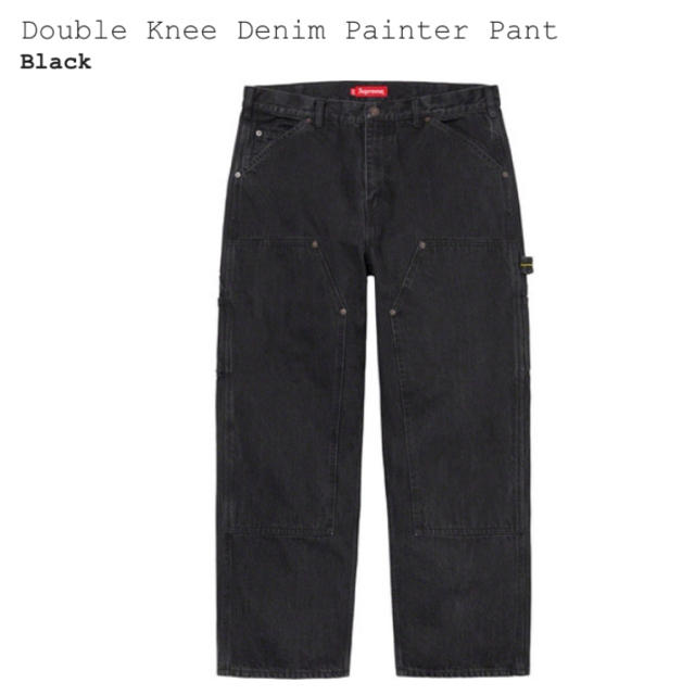 Supreme Double Knee Denim Painter Pant