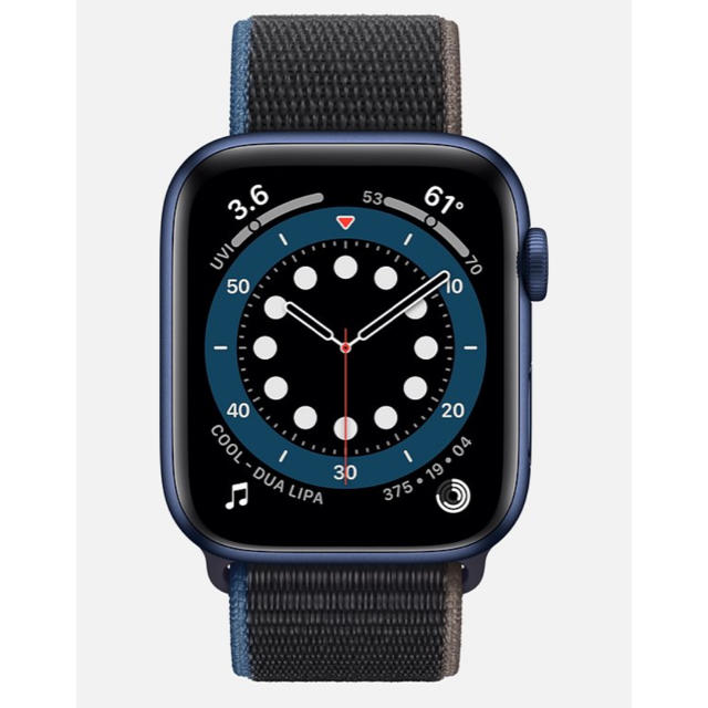 Apple Watch - Apple Watch Series 6 GPS - 44mmブルーアルミニウムの ...