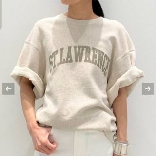 アパルトモンドゥーズィエムクラス(L'Appartement DEUXIEME CLASSE)のL'Appartement  AMERICANA Sleeve Sweat(トレーナー/スウェット)