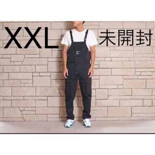 ナイキ(NIKE)のナイキ スウッシュ オーバーオール ブラック XXL(サロペット/オーバーオール)