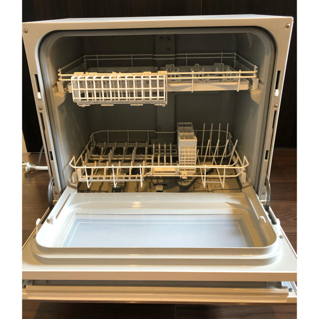 Panasonic - 【最終値下げ】食洗機 Panasonic NP-TZ100-W 説明書付きの