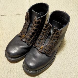 アニエスベー(agnes b.)のagnes b. アニエスベー レザーブーツ サイズ41(26cm)USED (ブーツ)