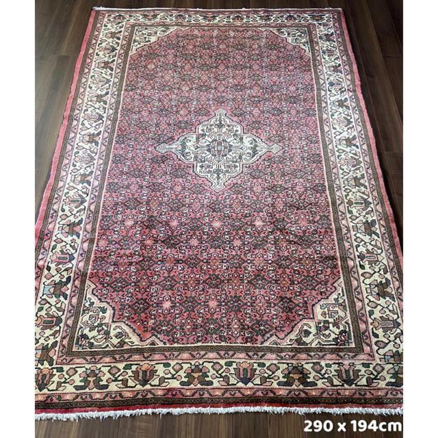 ホセイナバード ペルシャ絨毯 290×194cm
