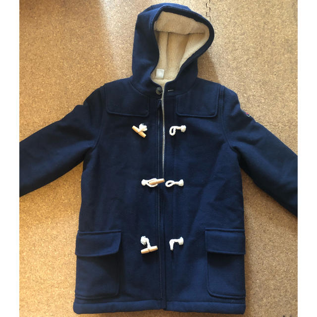 PETIT BATEAU(プチバトー)のプチバトー　ダッフルコート キッズ/ベビー/マタニティのキッズ服男の子用(90cm~)(コート)の商品写真