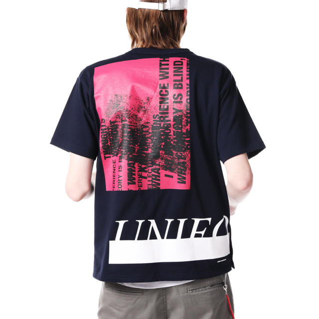 uniform experiment(ユニフォームエクスペリメント)のユニフォームエクスペリメント SIDE VENTILATION TEE ネイビー メンズのトップス(Tシャツ/カットソー(半袖/袖なし))の商品写真