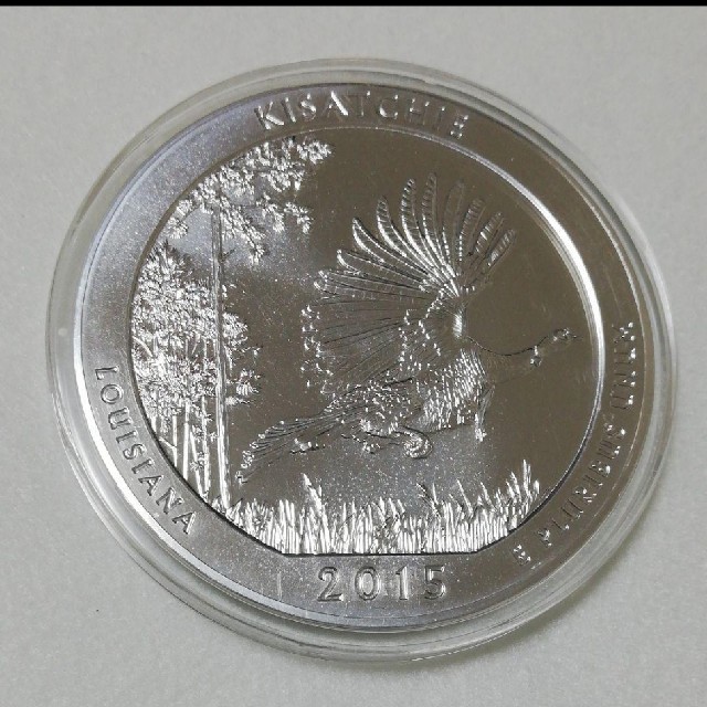 5オンス 銀 銀地金 キサチー 銀貨 ルイジアナ アメリカ コイン