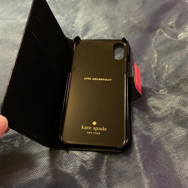 kate spade new york(ケイトスペードニューヨーク)のiPhone Xケース Xmas前のお値下げ スマホ/家電/カメラのスマホアクセサリー(iPhoneケース)の商品写真