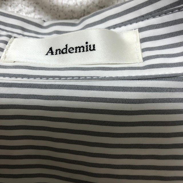 Andemiu(アンデミュウ)の【Andemiu】　シャツブラウス　美品 レディースのトップス(シャツ/ブラウス(長袖/七分))の商品写真