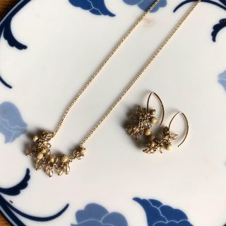 スピックアンドスパン(Spick & Span)のSpick&Span ネックレス&ピアスセット(ピアス)