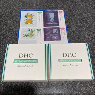 ディーエイチシー(DHC)の【新品未開封】DHC　薬用レチノAエッセンス サンプルおまけ付💖(美容液)