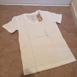 ムジルシリョウヒン(MUJI (無印良品))の新品！無印良品 Vネック Tシャツ xs(Tシャツ(半袖/袖なし))