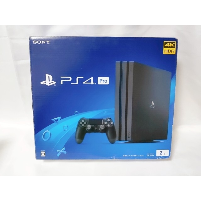 PS4 Pro最新型 CUH-7200C 2TB ジェットブラック 美品