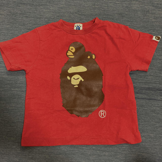 A BATHING APE(アベイシングエイプ)のBAPE KIDS 110 Tシャツ キッズ/ベビー/マタニティのキッズ服男の子用(90cm~)(Tシャツ/カットソー)の商品写真