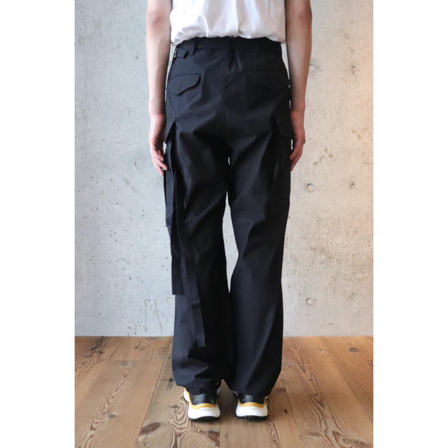 sacai サカイCOTTON OXFORD PANTS パンツ ブラック 2-