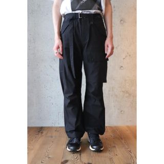 sacai サカイ21SS COTTON OXFORD PANTS パンツ