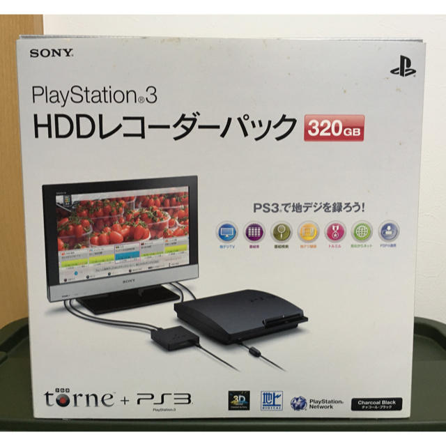 PS3 本体 HDDレコーダーパック 320GB torne