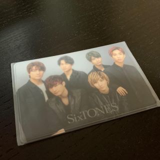 会員証ケース　Sixtones(アイドルグッズ)