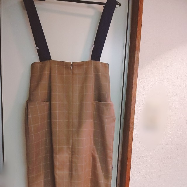 REDYAZEL(レディアゼル)のレディアゼル チェックサスペンダータイトスカート レディースのスカート(その他)の商品写真