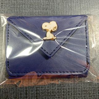 スヌーピー(SNOOPY)のスヌーピー ミニ ウォレット 財布 ネイビー♪(財布)