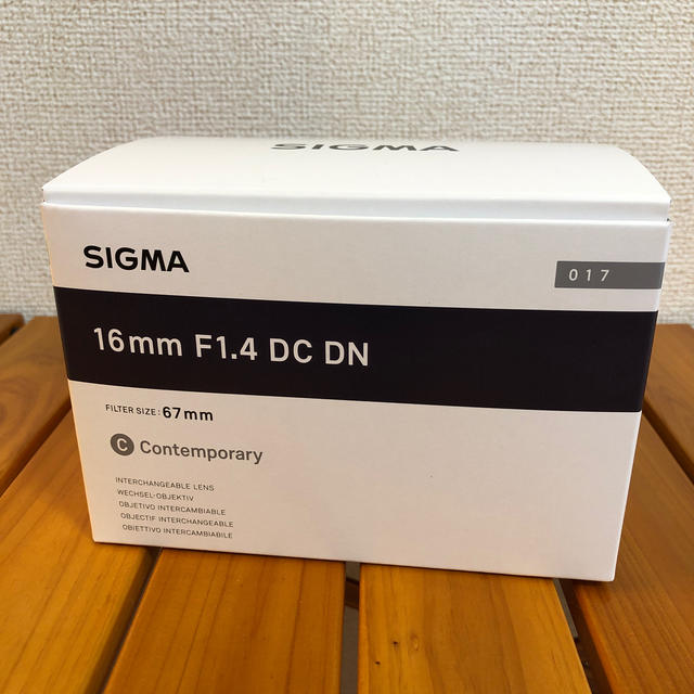 新品未使用 シグマ SIGMA 16mm F1.4 DC DN