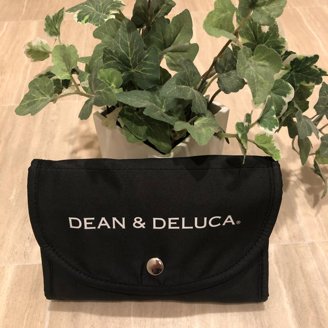 DEAN & DELUCA(ディーンアンドデルーカ)のDEAN&DELUCA★エコバッグ ★BLACK レディースのバッグ(エコバッグ)の商品写真