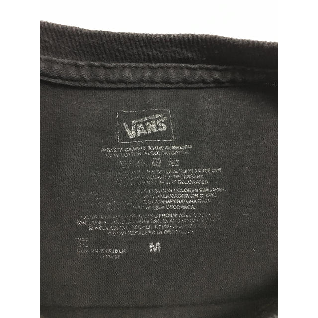 VANS(ヴァンズ)のバンズ　vans ロゴt ビッグロゴ　黒　M メンズのトップス(Tシャツ/カットソー(半袖/袖なし))の商品写真