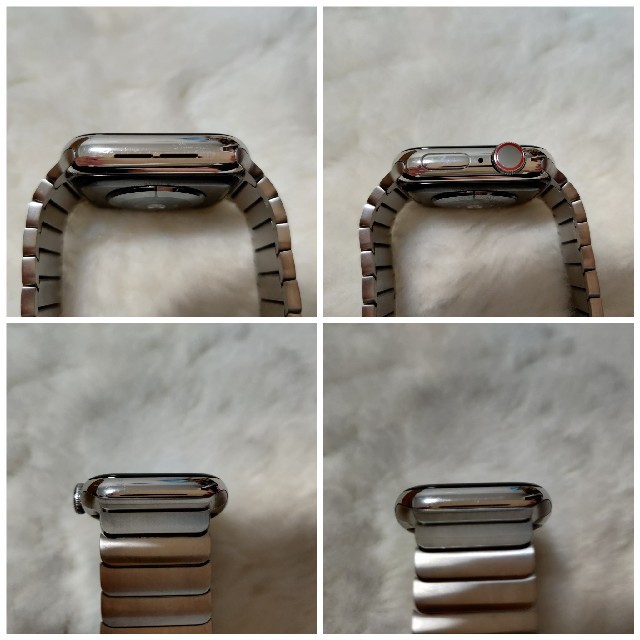 Apple(アップル)のApple Watch Series 4 Stainless Steel レディースのファッション小物(腕時計)の商品写真